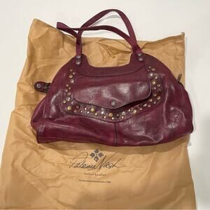 Patricia Nash Ergo Studded Satchel Purse Shoulder Western Bag Hobo